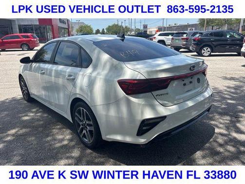 Clear White 2019 Kia Forte S