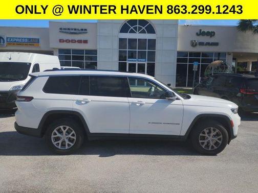 Bright White Clearcoat 2022 Jeep Grand Cherokee L Limited