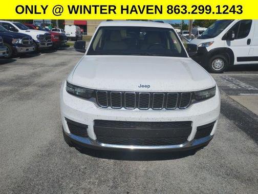 Bright White Clearcoat 2022 Jeep Grand Cherokee L Limited