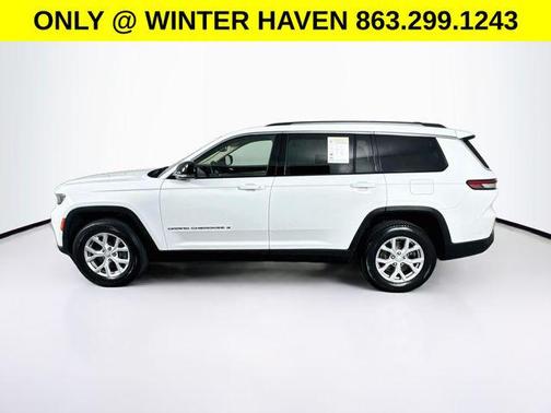 Bright White Clearcoat 2022 Jeep Grand Cherokee L Limited