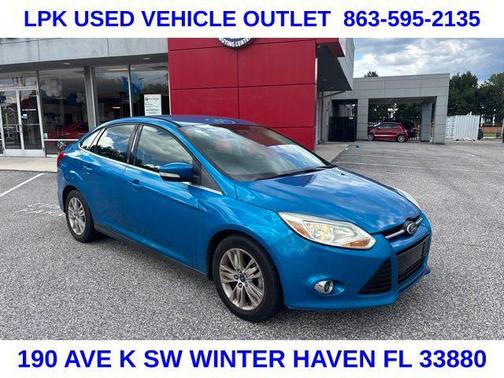Blue Candy 2012 Ford Focus SEL