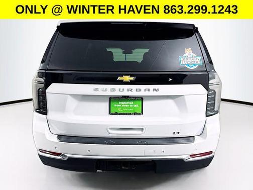 Summit White 2025 Chevrolet Suburban LT