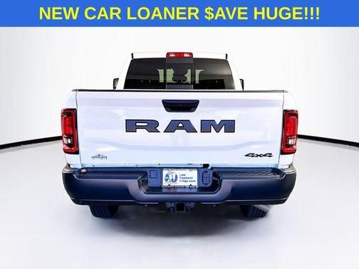 Bright White Clearcoat 2026 RAM 2500 Tradesman Crew Cab 4x4 6'4' Box
