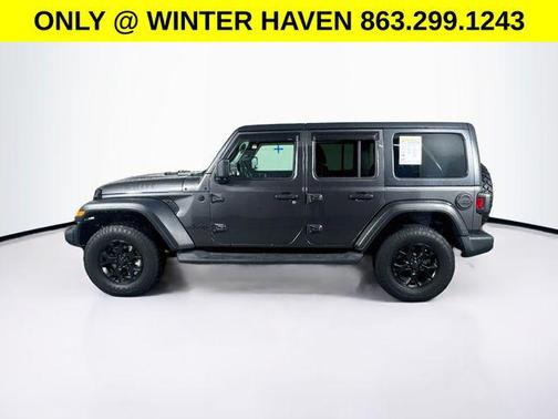 Granite Crystal Metallic Clearcoat 2020 Jeep Wrangler Unlimited Willys 4x4