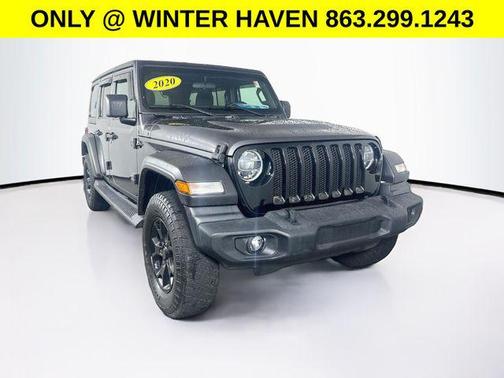 Granite Crystal Metallic Clearcoat 2020 Jeep Wrangler Unlimited Willys 4x4