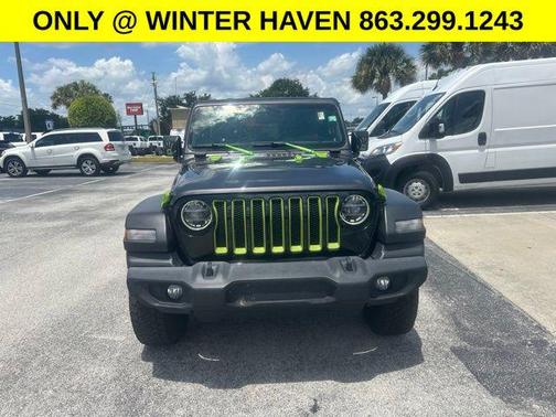 Granite Crystal Metallic Clearcoat 2020 Jeep Wrangler Unlimited Willys 4x4