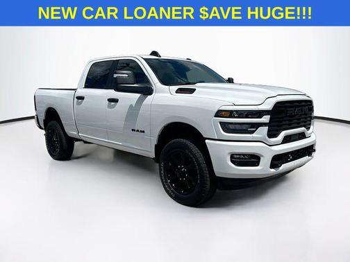Bright White Clearcoat 2026 RAM 2500 Big Horn Crew Cab 4x4 6'4' Box