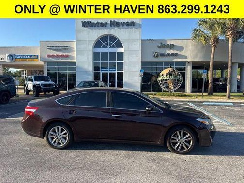 Burgundy 2014 Toyota Avalon XLE