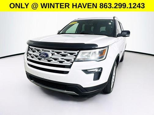 Oxford White 2019 Ford Explorer XLT