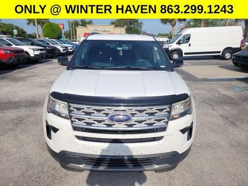Oxford White 2019 Ford Explorer XLT