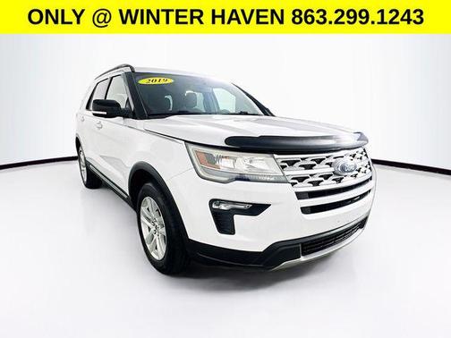 Oxford White 2019 Ford Explorer XLT