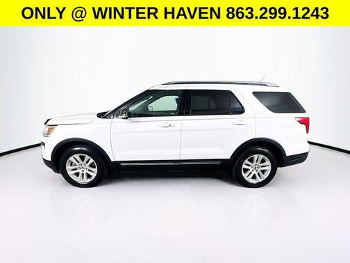 Oxford White 2019 Ford Explorer XLT