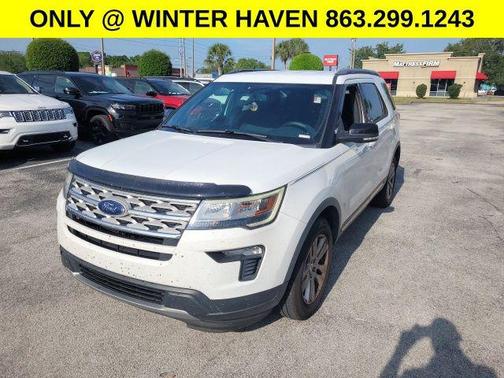 Oxford White 2019 Ford Explorer XLT