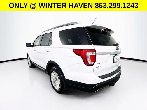 Oxford White 2019 Ford Explorer XLT