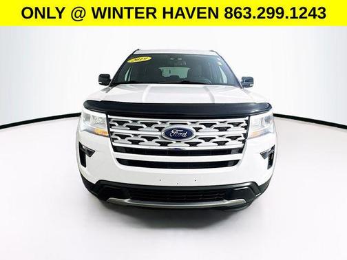 Oxford White 2019 Ford Explorer XLT