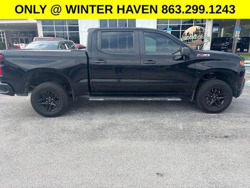 Black 2021 Chevrolet Silverado 1500 Custom Trail Boss