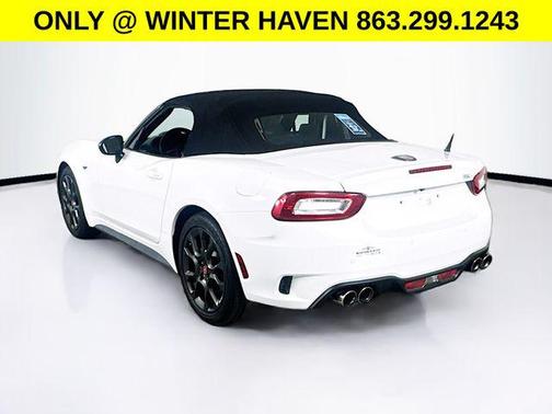 Bianco Gelato White 2017 FIAT 124 Spider Base