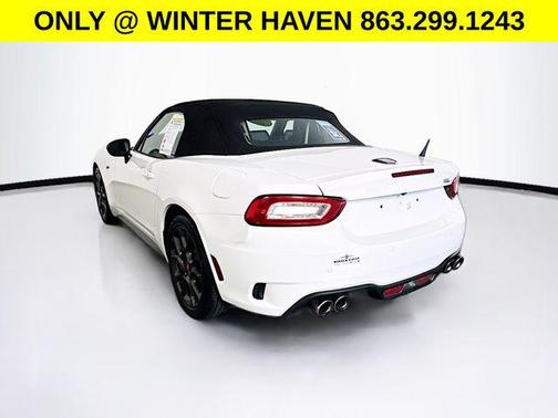 Bianco Gelato White 2017 FIAT 124 Spider Base