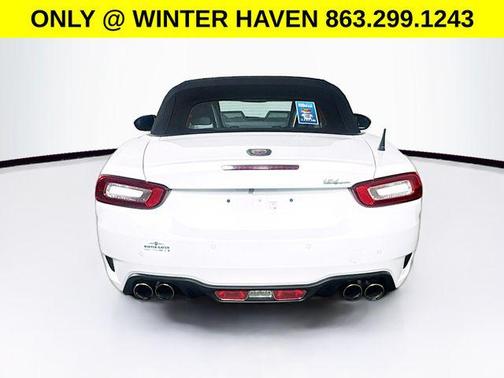 Bianco Gelato White 2017 FIAT 124 Spider Base
