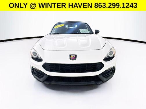 Bianco Gelato White 2017 FIAT 124 Spider Base
