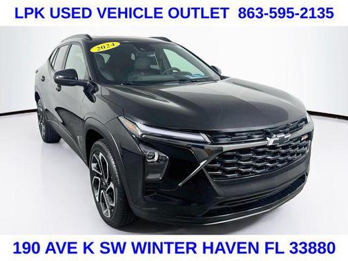 Black Metallic 2024 Chevrolet Trax FWD 2RS