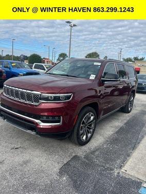 Velvet Red Pearlcoat 2024 Jeep Grand Wagoneer L Series III 4x4
