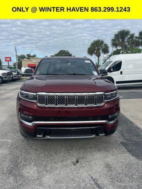 Velvet Red Pearlcoat 2024 Jeep Grand Wagoneer L Series III 4x4