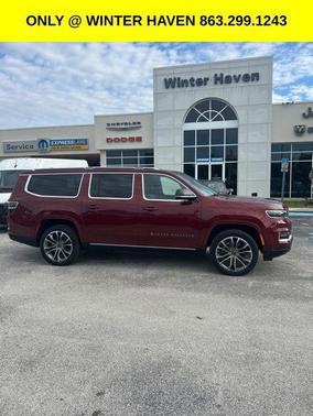 Velvet Red Pearlcoat 2024 Jeep Grand Wagoneer L Series III 4x4