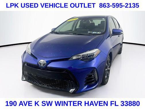 Blue Crush Metallic 2017 Toyota Corolla SE