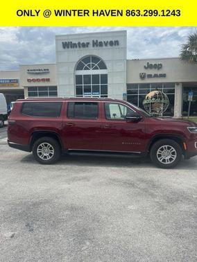 Velvet Red Pearlcoat 2024 Jeep Wagoneer L Series I 4x4