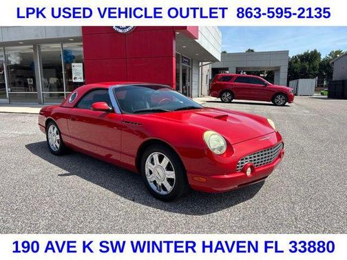 Torch Red 2004 Ford Thunderbird Premium