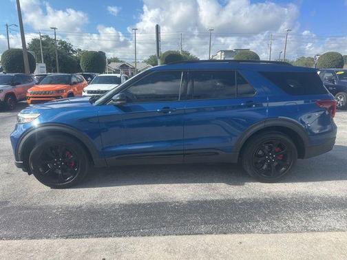 Atlas Blue Metallic 2020 Ford Explorer ST
