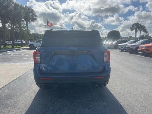 Atlas Blue Metallic 2020 Ford Explorer ST