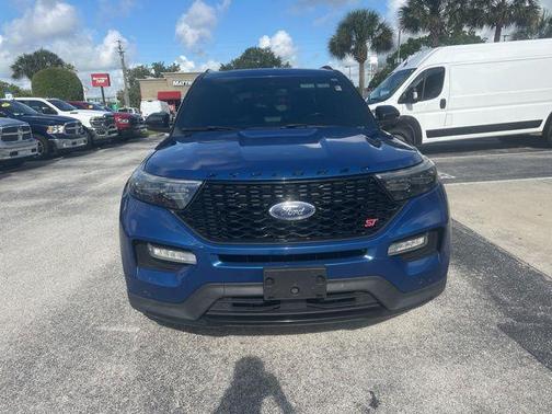 Atlas Blue Metallic 2020 Ford Explorer ST
