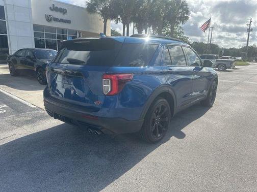 Atlas Blue Metallic 2020 Ford Explorer ST