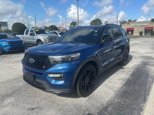 Atlas Blue Metallic 2020 Ford Explorer ST