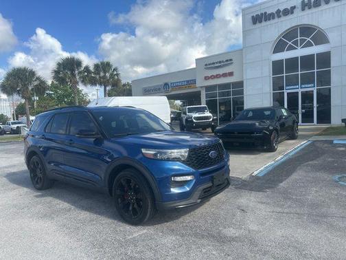 Atlas Blue Metallic 2020 Ford Explorer ST