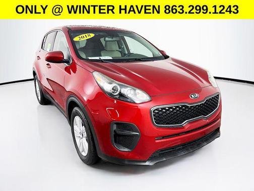 Hyper Red 2018 Kia Sportage LX