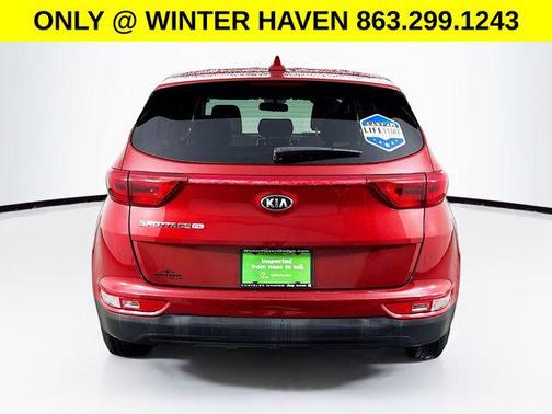 Hyper Red 2018 Kia Sportage LX