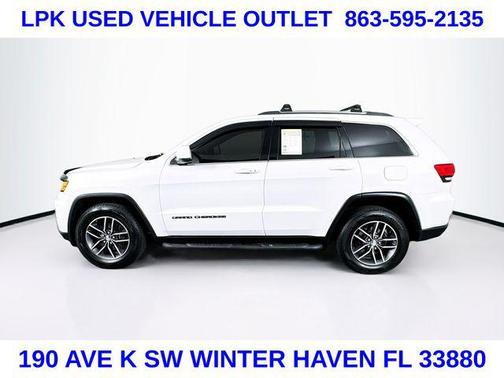 Bright White Clearcoat 2018 Jeep Grand Cherokee Laredo E