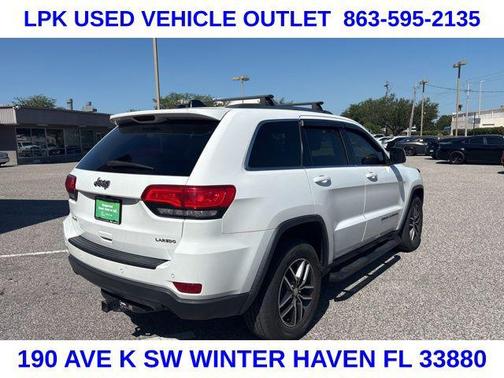 Bright White Clearcoat 2018 Jeep Grand Cherokee Laredo E