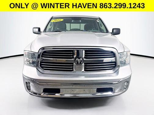 Bright Silver Metallic Clearcoat 2016 RAM 1500 Big Horn