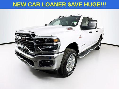 Bright White Clearcoat 2025 RAM 2500 Big Horn Crew Cab 4x4