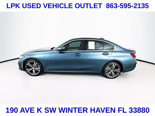 Blue Ridge Mountain Metallic 2020 BMW 330 330i