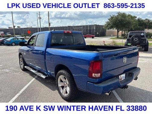Blue Streak Pearlcoat 2016 RAM 1500 Sport