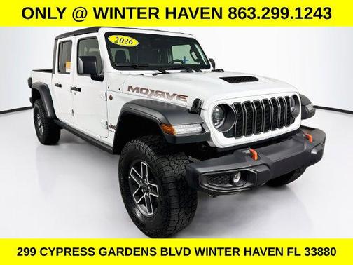 Bright White Clearcoat 2026 Jeep Gladiator Mojave 4x4