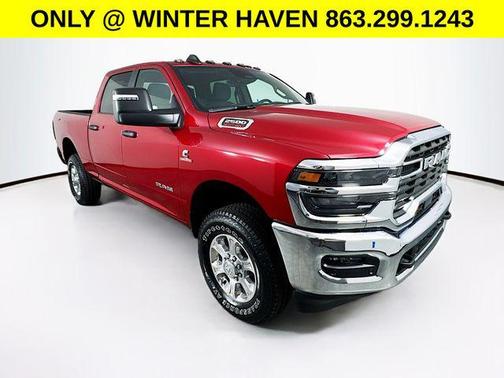 Molten Red Pearlcoat 2025 RAM 2500 Big Horn Crew Cab 4x4 6'4' Box