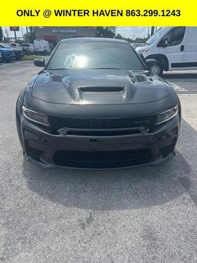 Pitch Black Clearcoat 2023 Dodge Charger SRT Hellcat Widebody Jailbreak