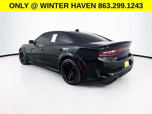 Pitch Black Clearcoat 2023 Dodge Charger SRT Hellcat Widebody Jailbreak