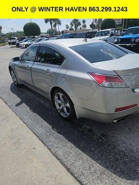 Silver 2010 Acura TL Technology